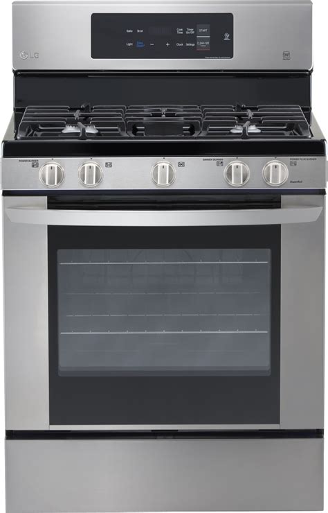 lg four burner gas stove